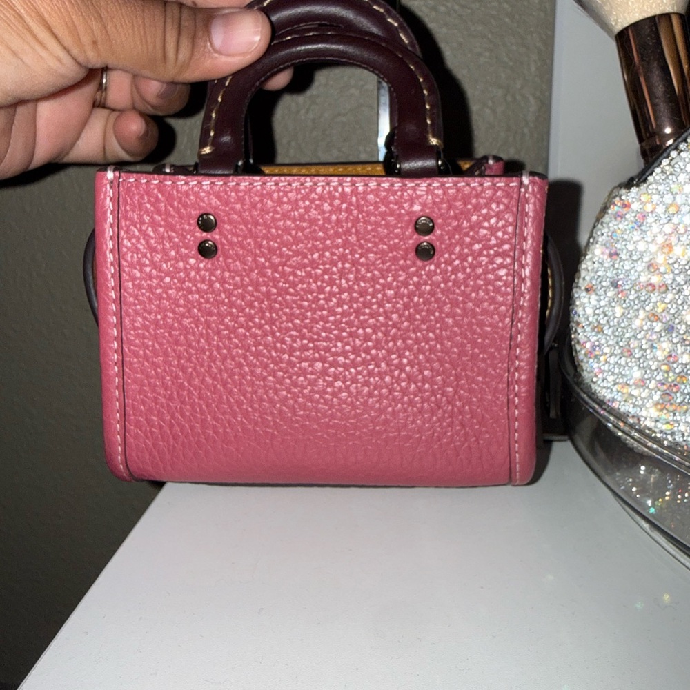 Coach Rogue 12 Leather Pebbled Bag - EUC - Picture 3 of 7
